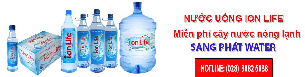 Các loại nước uống Ion Life chính hãng